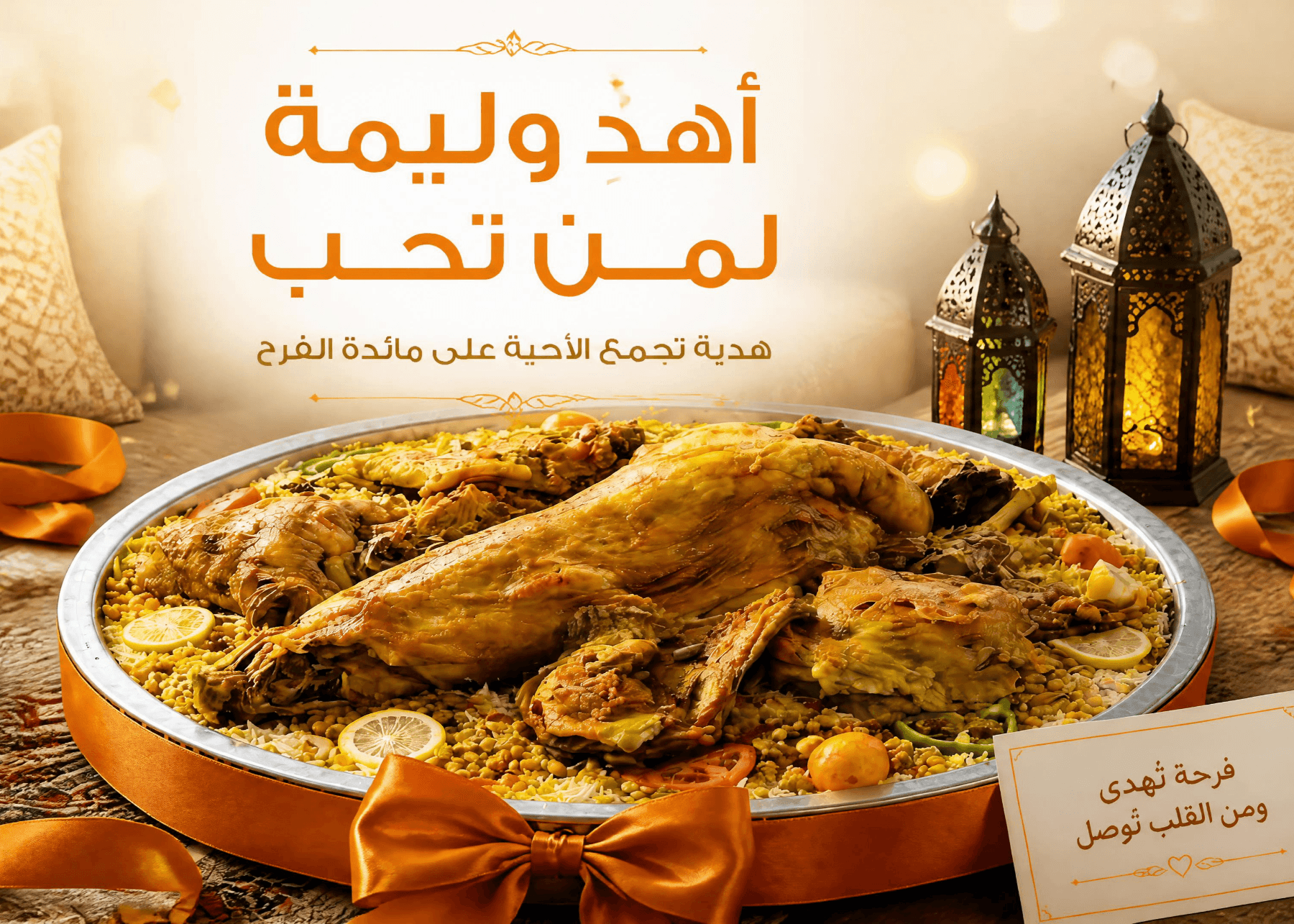 إهداء وليمة